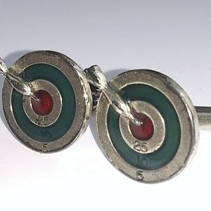 Vintage Bullseye Cufflinks